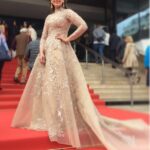 Huma Qureshi Instagram – So what if it rained today ?? At the #Manto screening .. All #smiles #Cannes #2018 #festivalfashion #festivaldecannes @greygooseindia #greygooselife #greygoose #humaqureshi #humaatcannes @aliyounescouture #couture