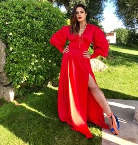Huma Qureshi Instagram - Step in the right direction... @mohitrai @manjarisinghofficial @greygooseindia #greygoose #greygooselife #red #glam #cannes #2018