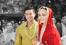 Isha Koppikar Instagram - Adding another year of love and happiness. Happy anniversary to us ❤️ #happyanniversary #weddinganniversary #tbt #memories #happilymarried #husbandandwife #anniversary #throwback #mondaymood #celebration #ishakoppikarnarang #timmynarang