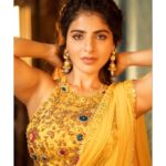Iswarya Menon Instagram - 👑 . . 📷 - @storiesbypreetham Styling - @paviiiee_08 Make up - @kalwon_beauty Hair - @ganesh_hair_architect @savinidii_official @savinidii_jewellery @jayamukeshmenon
