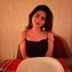 Iswarya Menon Instagram - Waiting for the food be like🍴🤨