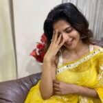 Iswarya Menon Instagram - Candid pictures be like 💛😋