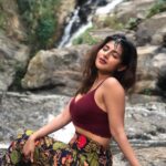 Iswarya Menon Instagram – Life like daydream ❤️ 
.
#nofilter #waterfallphotoshoot