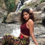 Iswarya Menon Instagram - Life like daydream ❤️ . #nofilter #waterfallphotoshoot