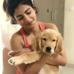 Iswarya Menon Instagram - Quarantine & chill they said .. Chilling with my pupper @coffeemenon ❤️🧿 . #coffee #lifeisgood #ifyouhaventlovedadogyouhaventloved #daughter #myeverything
