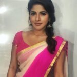 Iswarya Menon Instagram - Saree not sorry 😝🤪 . #lamequote #throwback #quarantineandchill