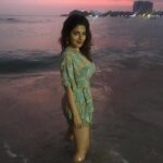 Iswarya Menon Instagram - #throwback . 💚❤️