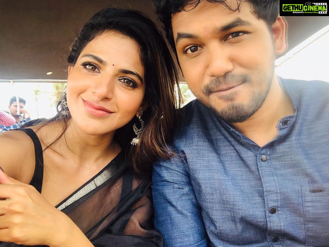 Iswarya Menon Instagram - Wish you a happy happy birthday @hiphoptamizha 🥳🤩 Wishing you a kickass year with utmost happiness, positivity, & many more blockbusters 🤟 . #ankitha #gandhi #naansirithal
