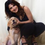 Iswarya Menon Instagram - Introducing my daughter “COFFEE” 🐶 🐾 @coffeemenon . My shot of magic potion, the happiness on my face .. Love waking up to my☕️ everyday 🤎