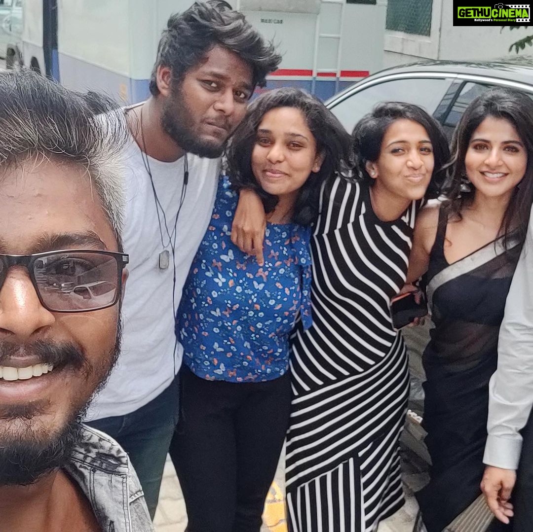 Iswarya Menon Instagram - #NaanSirithal ♥️ . I have fondest memories from this film .. Here is a thank you note for the lovely people I worked with 🥰 . My director @the__raana - Thank you sir for being the best, it dint feel like working with a debut director , never have I even seen so much clarity in someone .. you are gonna reach heights undoubtedly! 🙏🙌🏼 . My dop @vanchinathanmurugesan - thank you sir , you have made every frame look stunning , you have made all of us look stunning . the visuals are impeccably beautiful. It was just great working with you 🥳 . My hero @hiphoptamizha Thank you for being a kickass of a costar.. I am glad I found a friend in you . You are supremely talented , and it was immense pleasure sharing screen space with you 🥰🥳 . .STYLING TEAM . @preethinarayanan . You my supremely talented girl !! I wish you the best .. wish you reach heights and heights ♥️ @oliver_nathaneal I wish you achieve everything you dream for , for the actor you wanna become . I wish you success in everything you do ♥️ . THE AD TEAM . @rollcamera.action Sathya you are undoubtedly my most favourite among the ads! You are super chirpy, smiling, always full of energy & you ensure there is utmost happiness in everyone’s face. Wishing you the best ♥️ @harish_durairaj thank you so much for making me come to the sets on time, I owe it to you 😃♥️ wishing you the best .. @chandrasekar_aravind the most silent among the ads , never have I made a full length conversation with you, but I wish you the best , bcz I have seen how sincere and dedicated you are to your craft . @stevepaulwillson thank you Steve !! Wishing you the best .. @senthil thank you so much for being the major support system of this film . Wishing you the best . @razzhkumar thank you it was lovely working with you , wishing you the best.. . @badavagopi !! Gopu !! You are my favourite.. and you know how much I love you ♥️ wishing you the best .. @vijayviruz it was super fun working with you , love your energy and ur constant smile on your face . I wish you reach heights & heights♥️ . @director_rajmohan I have always admired the way you talk .. you are a lovely person inside out!! Wishing you the best ♥️🙏🥳 .