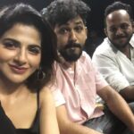 Iswarya Menon Instagram - When promotions of the film become super fun 🥳That’s how we roll 🤟♥️ 🙌🏼 . #NaanSirithalFromFeb14 . @hiphoptamizha @the__raana