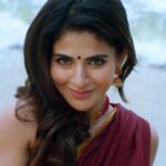 Iswarya Menon Instagram - Just grooving to the beats of #dhomdhom 😋🥰 . Have you heard it yet? Link in the bio .. . #naansirithaal 🥳🥰