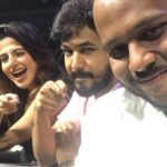 Iswarya Menon Instagram - When promotions of the film become super fun 🥳That’s how we roll 🤟♥️ 🙌🏼 . #NaanSirithalFromFeb14 . @hiphoptamizha @the__raana