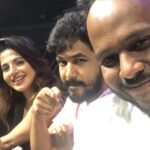 Iswarya Menon Instagram - When promotions of the film become super fun 🥳That’s how we roll 🤟♥️ 🙌🏼 . #NaanSirithalFromFeb14 . @hiphoptamizha @the__raana