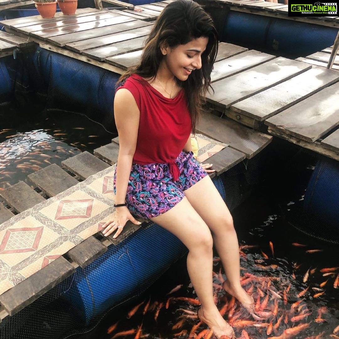Iswarya Menon Instagram - As excited as this! 😬 . Can’t wait to reveal the details of my next film 😍❤️