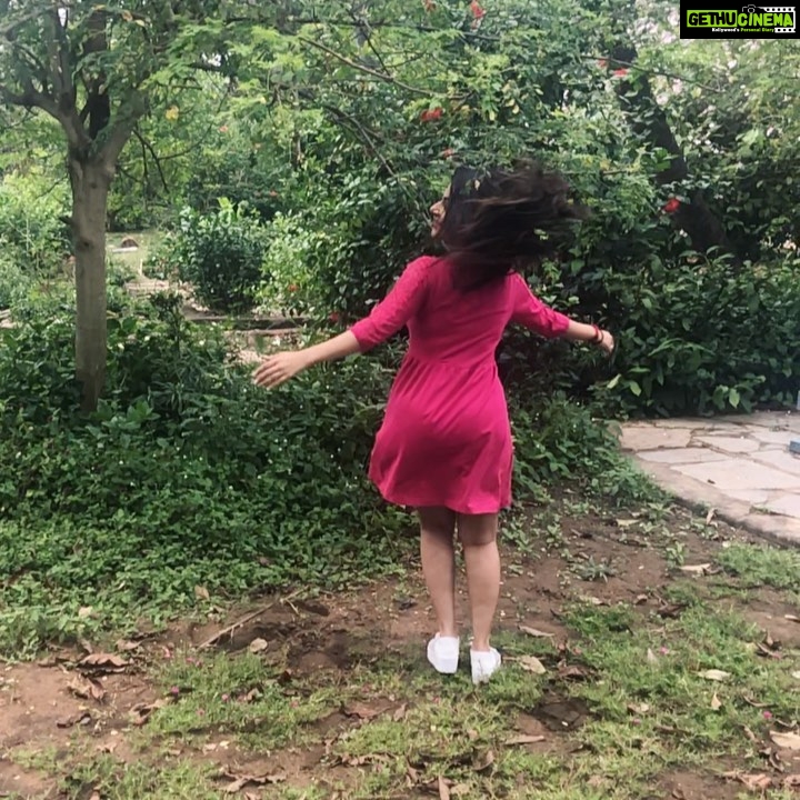 Iswarya Menon Instagram - Keep calm and swirl on! 💃🤓❤️