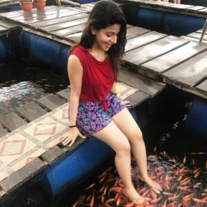 Iswarya Menon Instagram - As excited as this! 😬 . Can’t wait to reveal the details of my next film 😍❤️