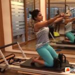 Iswarya Menon Instagram - Strengthen that core 💪❤️ . #flexibility #coreworkout #fitfabcurvy . http://m.helo-app.com/s/ddUUwkc