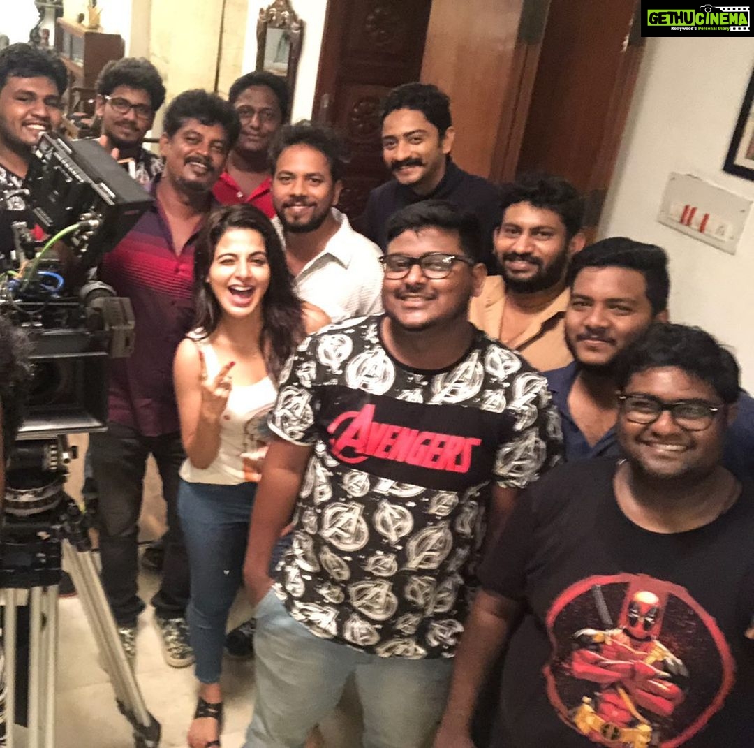 Iswarya Menon Instagram - Annddddd thats a wrappp!!! Lovedddd shooting with this fantastic team ā¤ļø Have put my heart & soul into this film. A murder mystery coming all your way very soon š»š . Cant wait for you all to see our film š . #murdermystery #a1team