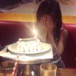 Iswarya Menon Instagram - The embarrassment & the blush while cutting the ‘n’th number of cake literally!! Friends & family are everything ❤️ These ppl make me feel like a kid over all again! 😍 Thank you all for ur loving wishes. I had a super fantastic birthday 😍