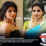 Iswarya Menon Instagram - Thank you for making our film a blockbuster🙏 . A big thanks from Ramya, gayatri & khalasi 😂😘 (That mole on gayathri’s face cracked me up 😂 ) . #tamizhpadam2 #grateful #thankful