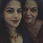 Iswarya Menon Instagram - Mom daughter duo 😀❤️