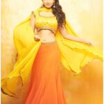 Iswarya Menon Instagram - Swirling some colour around 💛 P.c @karthiksrinivasan007