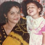 Iswarya Menon Instagram - #mommysgirl #istilllaughthesame 😋😄😍