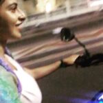 Iswarya Menon Instagram - Riding a bike for the first time and it wasn't difficult at all!! one of the few things that I loved doing recently ✨😀 Thanks to my bestie for trusting in me and letting me ride his brand new bike ! #uscommando #cruiserbike #ohyesicanrideabike 😎😄