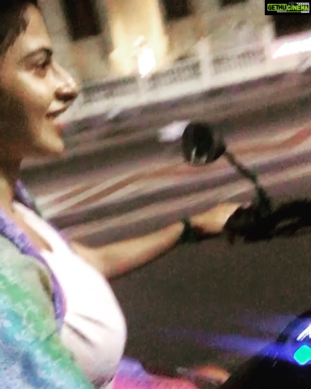 Iswarya Menon Instagram - Riding a bike for the first time and it wasn't difficult at all!! one of the few things that I loved doing recently β¨π Thanks to my bestie for trusting in me and letting me ride his brand new bike ! #uscommando #cruiserbike #ohyesicanrideabike ππ