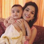Iswarya Menon Instagram – Introducing the love of my life ❤️
My nephew , Aaryan 😍😘