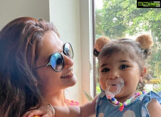 Jennifer Winget Instagram - Happy first my little princess!! It’s so heartening and joyful to watch you grow into this happy child who brings joy to everyone around her. Keep shining and spreading that joy all your life with your angelic smile. Love you and a happy birthday my baby shark…. To do to do doo doo! 🎶 🦈
