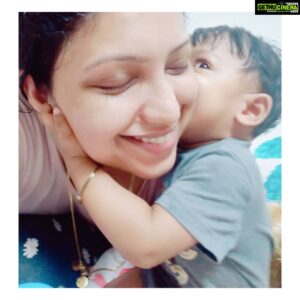 Joy Crizildaa Instagram - Morning dose of love 😘 
Today is extra special for me as it's my first Mother's Day ♥️ with my beautiful Prince 
It still amazes me when I look at grace and think how my body made him ❣️
It's seriously a Miracle ❤️
I'm so thankful for you every single day 
Happy mother's day to all the momma's out there 🎉
#firstmothersday #blessed #grateful #bestgift