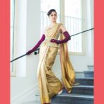Kangana Ranaut Instagram - **Weave, but make it glamorous!** Celebrating #NationalHandloomDay with 6 handwoven looks that showcase the creativity, and fineness of this indigenous craft. 'Woven' can be worn sexy, chic, minimal or girly, as seen in these images of Kangana, who believes in promoting the undying art subtly to change the mindset about this ancient royal haute couture. Thus, saving the lives of the many gifted weavers who are committing suicide due to poverty and lack of jobs.