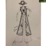Kangana Ranaut Instagram – A few post look sketches by @mrsheetalsharma. In love with the creativity! ♥️