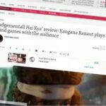 Kangana Ranaut Instagram – The reviews are pouring in!! #JudgementallHaiKya