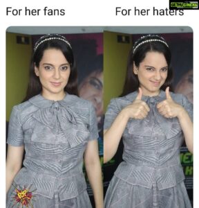 Kangana Ranaut Instagram - Hehe . . #JudgementallHaiKya