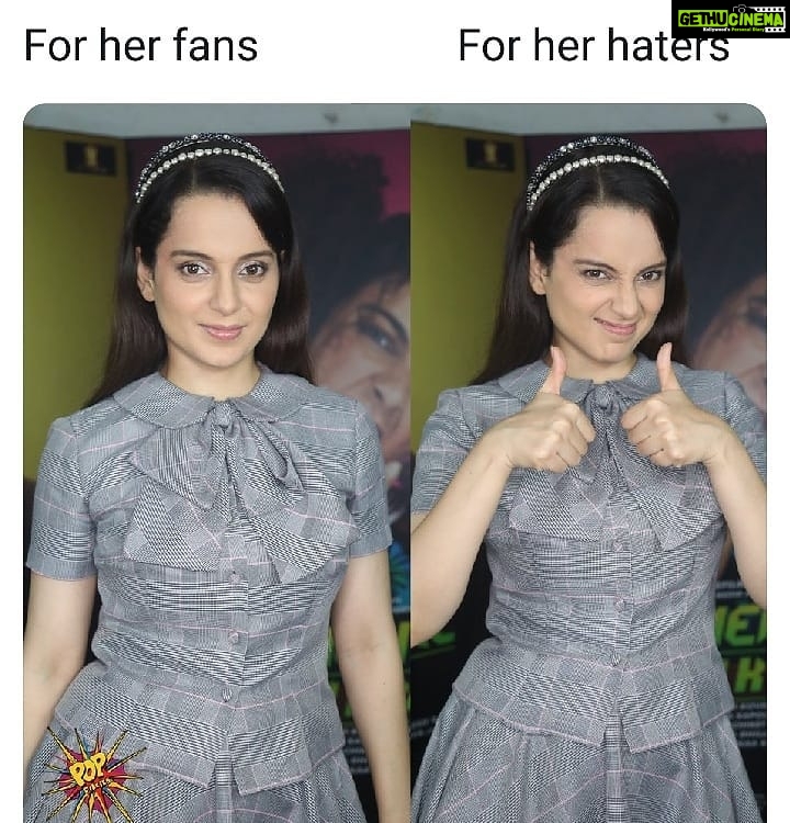 Kangana Ranaut Instagram - Hehe . . #JudgementallHaiKya