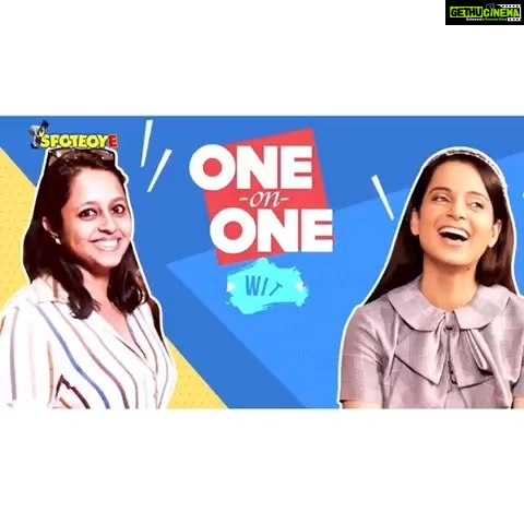 Kangana Ranaut Instagram - Watch the entire video on @spotboye 🥰