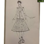 Kangana Ranaut Instagram – A few post look sketches by @mrsheetalsharma. In love with the creativity! ♥️