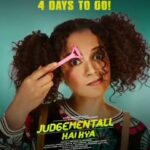 Kangana Ranaut Instagram - 4 DAYS TO GO!!! WHO'S EXCITED?? #JudgementallHaiKya