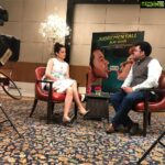 Kangana Ranaut Instagram - An interesting interview with @sushanmohan from Network18 for #JudgementallHaiKya promotions during the Delhi Promotional Tour. The Oberoi, New Delhi