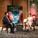 Kangana Ranaut Instagram - Round 2 / Day 2: Interview with @abpnewstv during the Delhi Promotional Tour of #JudgementallHaiKya. . . . Pictures in the new look coming out soon!