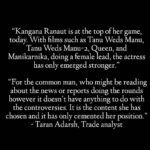 Kangana Ranaut Instagram - Facts!! @taranadarsh #JudgementallHaiKya