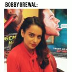 Kangana Ranaut Instagram - Oops! Bobby is here to expose you!! 🥰 #JudgementallHaiKya #bollymeme @balajimotionpictures