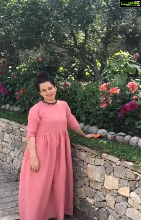 Kangana Ranaut Instagram - Kangana is in her hometown, Manali where she is cherishing some intimate time with her family. Being an avid nature lover, she here talks about how plants make our life beautiful and how important they are, for us and for Mother Earth.