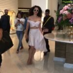Kangana Ranaut Instagram - Off she goes! 👸 . . . Outfit: @shop_alexis Shoes: @jimmychoo Sunnies: @tomford @turakhiaoptics . . Project: @pankhurifetch, @fetch_india Styling: @stylebyami, @shnoy09, @mala_agnani Photo: @frozenpixelstudios Makeup: @anilc68 Hair: @alipirzadeh . . . . . #KanganaRanaut #KanganaAtCannes #QueenAtCannes #GreyGooseLife #LiveVictoriously
