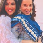 Kangana Ranaut Instagram - Food coma on the sets of #Panga. Life is good. Eid Mubarak to everyone 🌛😇