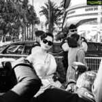 Kangana Ranaut Instagram - #Queen out in the streets of #Cannes2019 looking like a black & white dream 👄👄👄👄 . . . #Queenatcannes #KanganaAtCannes #Cannes2019 #LiveVictoriously #greygooselife