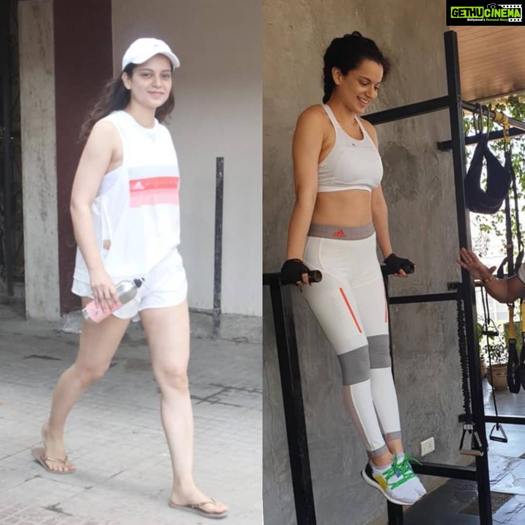 Kangana Ranaut Instagram - Yaas. WHAT a transformtion! 👄👄 . . #KanganaRanaut lost 5kgs in just 10 days, just in time to fit into couture. . . #cannesfilmfestival #cannes2019